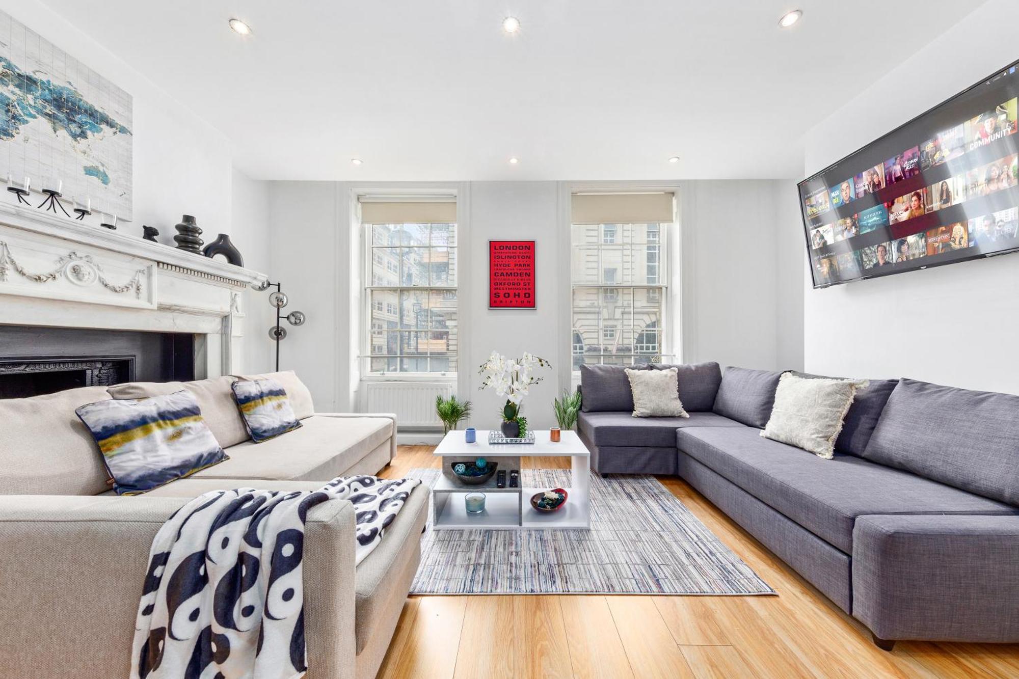 3-Bedroom Flat In London Sleeps 14 Hy1 Eksteriør bilde